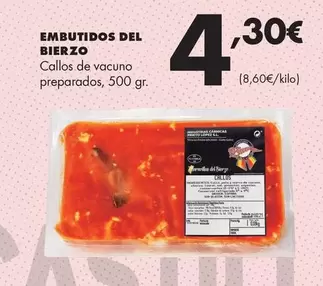 Bierzo - Embutidos Callos De Vacuno Preparados