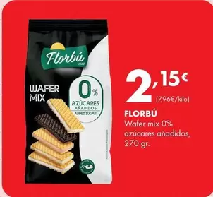 Florbu - Wafer Mix 0% Azucares Añadidos