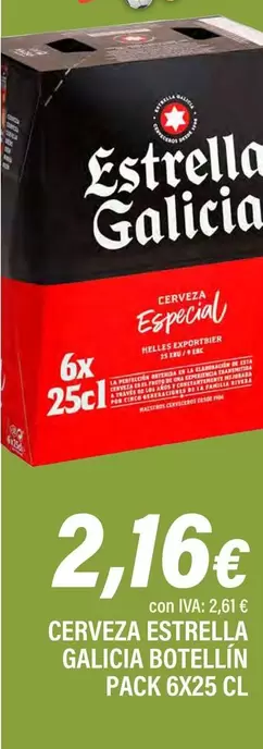Estrella Galicia - Cerveza