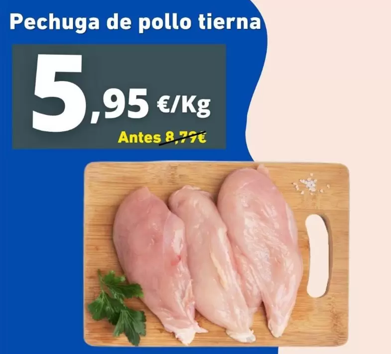 Pechuga De Pollo Tierna