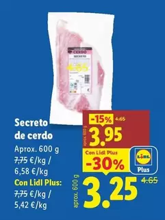 Secreto De Cerdo