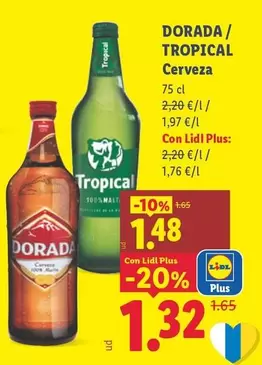 Dorada/Tropical - Cerveza