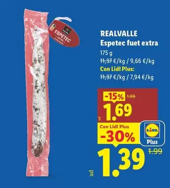 Realvalle - Espetec Fuet Extra