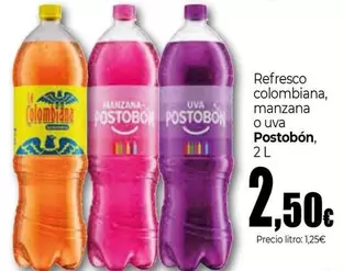 Postobón - Refresco Colombiana, Manzana O Uva