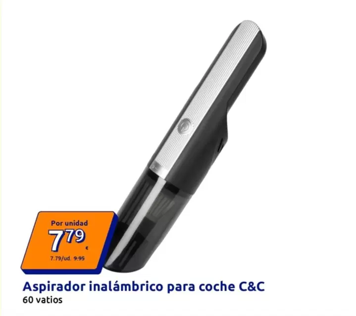 C&C - Aspirador Inalámbrico Para Coche