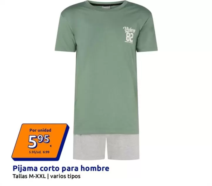 Pijama Corto Para Hombre