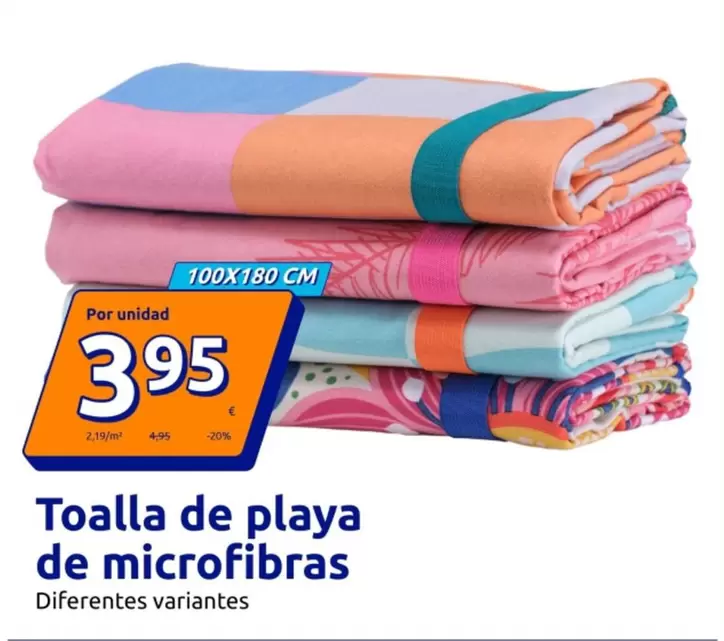 Toalla De Playa De Microfibras