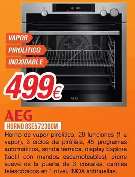 AEG - Horno BSE572360M