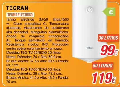Tegran - Termo Electrico
