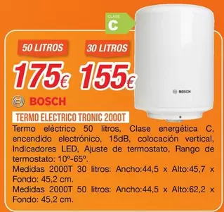 Bosch - Termo Eléctrico Tronic