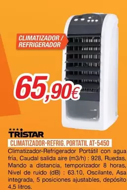 Tristar - Climatizador-refrig, Portatil At-5450