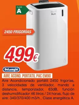 DeLonghi - Aire Acond. Portátil