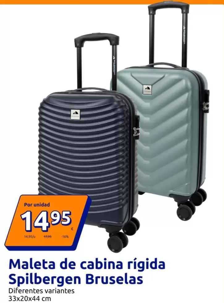 Bruselas - Maleta De Cabina Rigida Spilbergen 