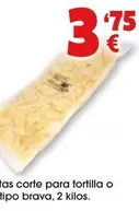Patatas Corte Para Tortilla O Tipo Brava