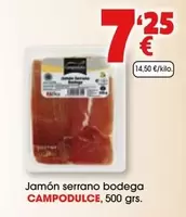 Campodulce - Jamon Serrano Bodega
