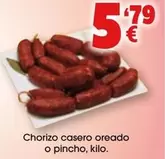 Chorizo Casero Oreado O Pincho