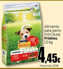 Friskies - Alimento Para Perro Mini Buey