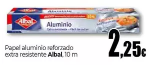 Albal - Papel Aluminio Reforzado Extra Resistente