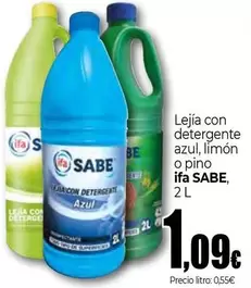 Ifa Sabe - Lejia Con Detergente Azul