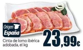 Cinta De Lomo Ibérica Adobada