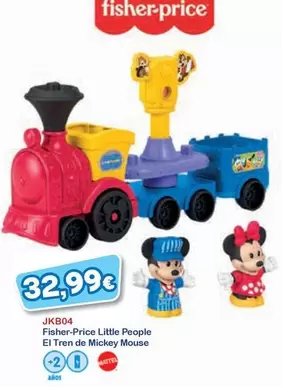 Fisher-Price - Little People El Tren De Mickey Mouse