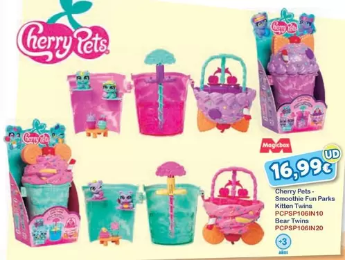 Magicbox - Cherry Pets Smoothies Fun Parks Kitchen Twins/Bear Twins
