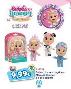 Imc Toys - Bebés Llorones Lágrimas Mágicas Charmz