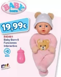 Baby Born - 6 Funciones Interactivo
