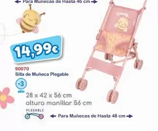 Silla De Muñeca Plegable