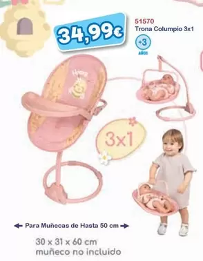 Trona Columpio 3x 1