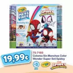 Marvel - Colorea Sin Manchas Color Wonder Super Set Spidey