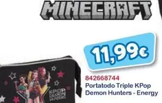 Portatodo Triple KPop Demon Hunters-Energy