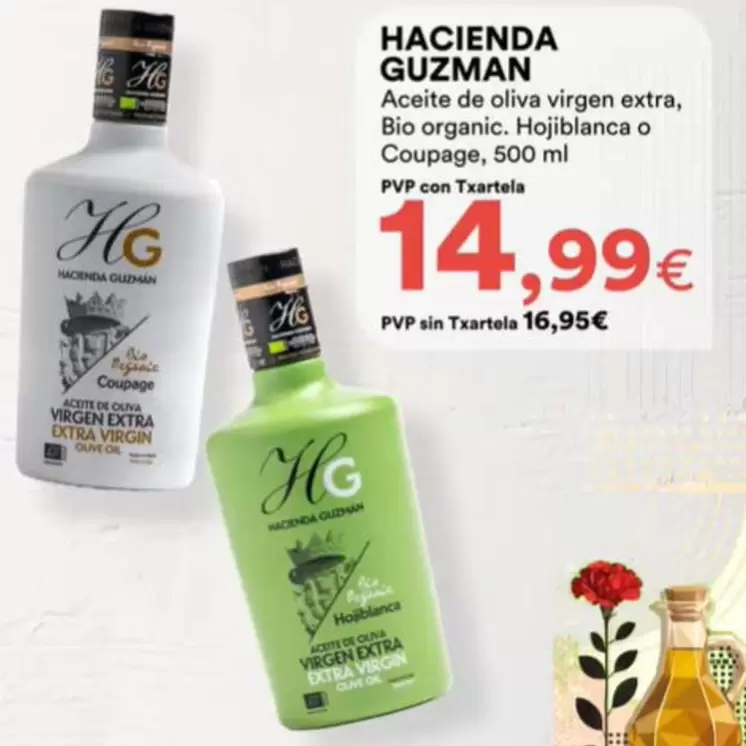 Hacienda Guzman - Aceite De Oliva Virgen Extra, Bio Organic