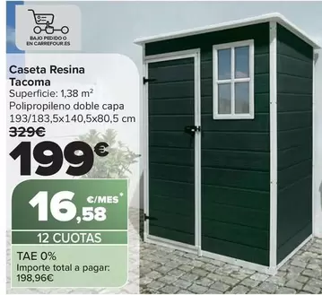 Caseta Resina Tacoma