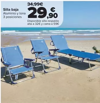 Silla Baja
