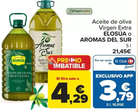 Elosúa / Aromas Del Sur - Aceite De Oliva Virgen Extra