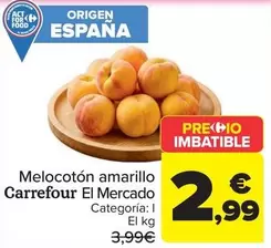 Carrefour El Mercado - Melocotón Amarillo