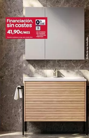 Mueble De Baño Caracas, Con Lavabo Resina Y Camerino