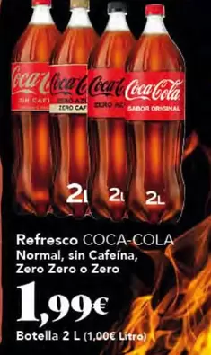 Coca-Cola - Refresco Normal, Sin Cafeina, Zero Zero O Zero