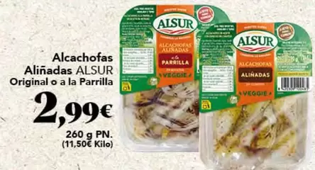 Alsur - Alcachofas Aliñadas