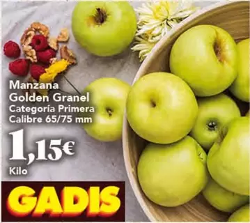 Manzana Golden Granel