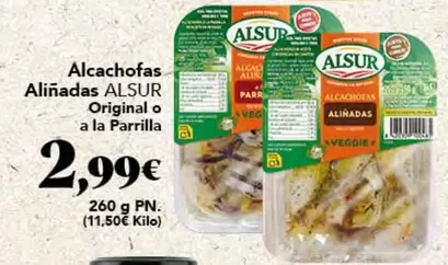Alsur - Alcachofas Aliñadas