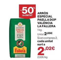 La Fallera - Arros Especial Paella Dop Valencia