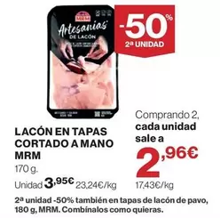 mrm - Lacón En Tapas Cortado A Mano