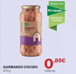 Garbanzo Cocido