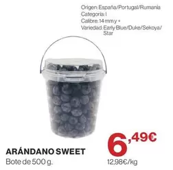 origen - Arándano Sweet