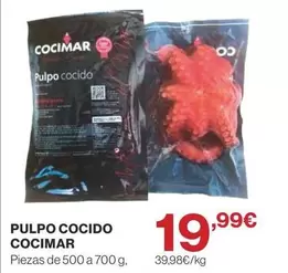cocimar - Pulpo Cocido