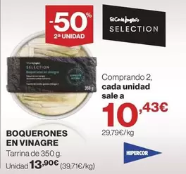 Hipercor - Boquerones En Vinagre