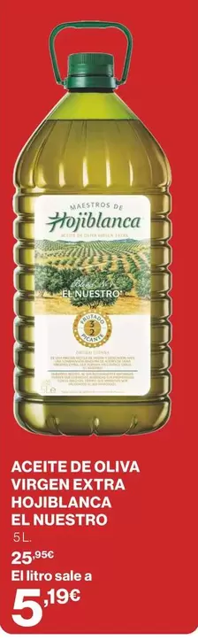 Hojiblanca - Aceite De Oliva Virgie Extra