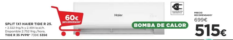 Haier - SPULT 1X14I tible tipo a vapor